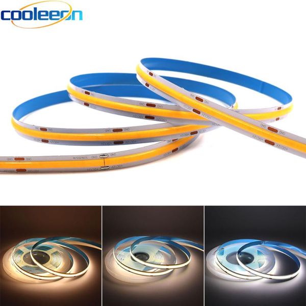 384leds/m fob led strip 12v 24v flexible soft light bar cri 90 ra warm nature cool white yellow green blue red linear cob strip
384leds/m fob led strip 12v 24v flexible soft light bar cri 90 ra warm nature cool white yellow green blue red linear cob strip