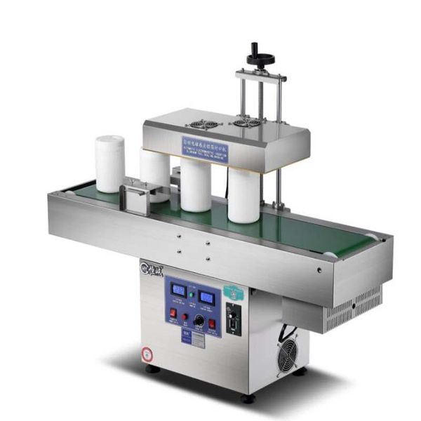 aluminium foil lid plastic cup sealer machine induction sealing machine