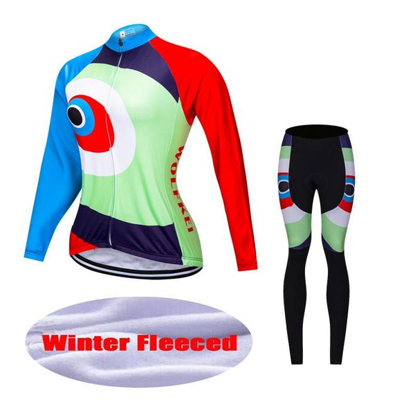 racing sets women winter thermal fleece warm cycling clothing long kihree back pockets quick dry ropa ciclismo mtb bike jersey, Black;blue
racing sets women winter thermal fleece warm cycling clothing long kihree back pockets quick dry ropa ciclismo mtb bike jersey, Black;blue