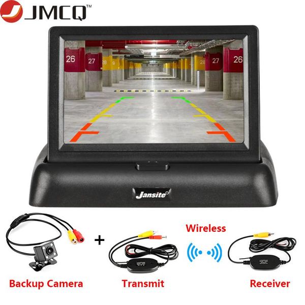 car video jmcq 4.3 inch tft lcd hd monitor foldable display reverse camera parking system for rearview monitors
car video jmcq 4.3 inch tft lcd hd monitor foldable display reverse camera parking system for rearview monitors