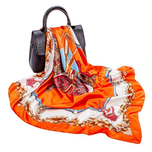 scarves spring and summer imitated silk scarf ladies printed neck hair decorate square towel outdoor soft silky shawl wrap women, Blue;gray
scarves spring and summer imitated silk scarf ladies printed neck hair decorate square towel outdoor soft silky shawl wrap women, Blue;gray