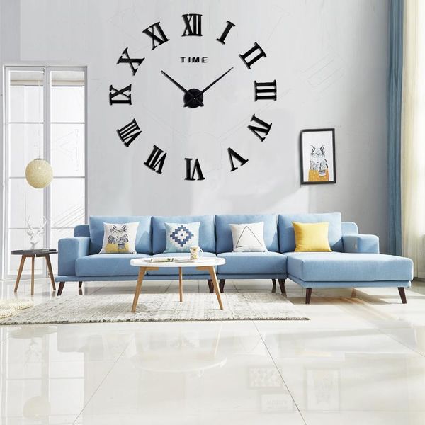 wall clocks 2021 3d large roman digital sticker clock diy modern design acrylic metal mirror adjusted according to size
wall clocks 2021 3d large roman digital sticker clock diy modern design acrylic metal mirror adjusted according to size
