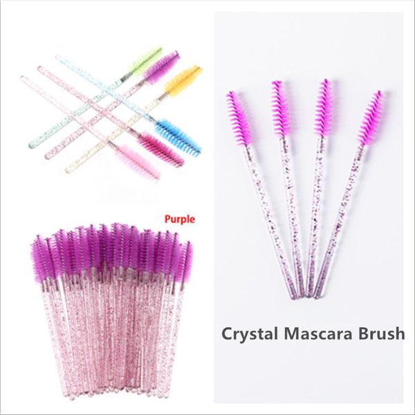 makeup brushes good quality disposable 50 pcs/pack crystal cosmetic eyelash brush diamond handle mascara wands 3d extension tool
makeup brushes good quality disposable 50 pcs/pack crystal cosmetic eyelash brush diamond handle mascara wands 3d extension tool