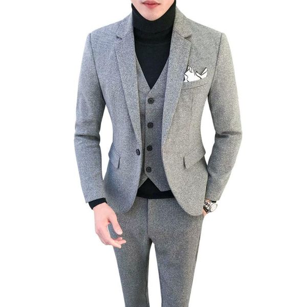 men's suits & blazers spring autumn voguestyle male boutique business casual suit men wedding dress three-piece solid slim size m-4xl, White;black
men's suits & blazers spring autumn voguestyle male boutique business casual suit men wedding dress three-piece solid slim size m-4xl, White;black