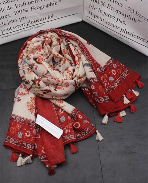 scarves autumn winter bohemian retro ethnic style small floral cotton scarf mori girl japanese hanging thin section dual-use shawl, Blue;gray
scarves autumn winter bohemian retro ethnic style small floral cotton scarf mori girl japanese hanging thin section dual-use shawl, Blue;gray