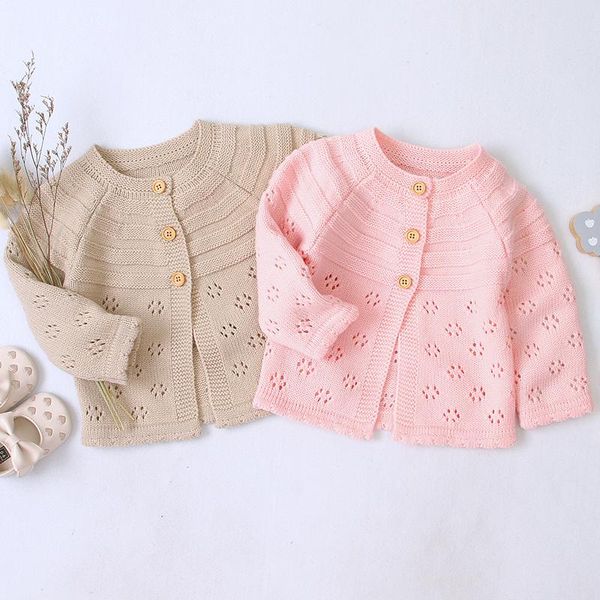 jackets toddler baby girl solid color hollow out sweater coat spring autumn born girls knitting cardigan kids sweaters, Blue;gray
jackets toddler baby girl solid color hollow out sweater coat spring autumn born girls knitting cardigan kids sweaters, Blue;gray