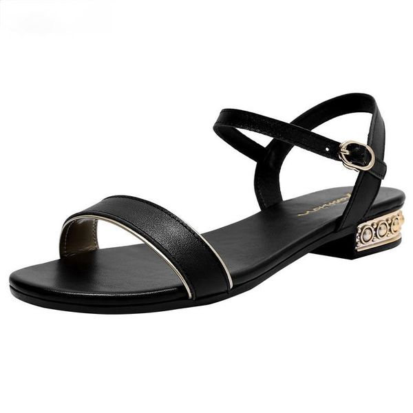 sandals comemore 2021 women leather low heel buckle strap ladies open toe black beige metal summer female shoes woman
sandals comemore 2021 women leather low heel buckle strap ladies open toe black beige metal summer female shoes woman