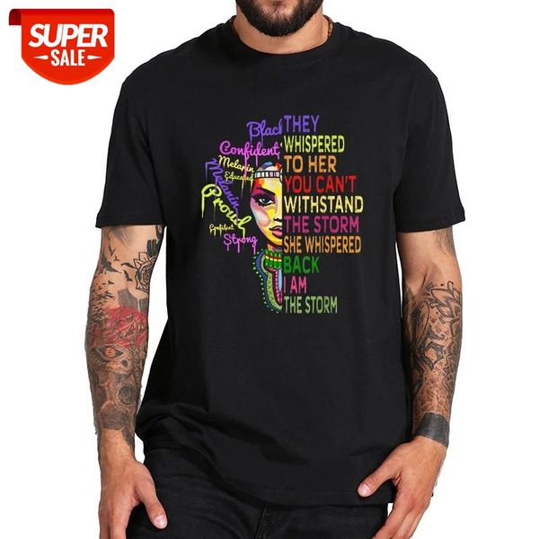 i am the storm strong african woman t shirt black history month tshirt eu size cotton o-neck tee #wh6q, White;black
i am the storm strong african woman t shirt black history month tshirt eu size cotton o-neck tee #wh6q, White;black