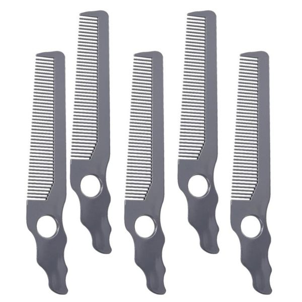 hair brushes 5pcs massaging combs hairdressing fashionable styling comb barbershop tool, Silver
hair brushes 5pcs massaging combs hairdressing fashionable styling comb barbershop tool, Silver