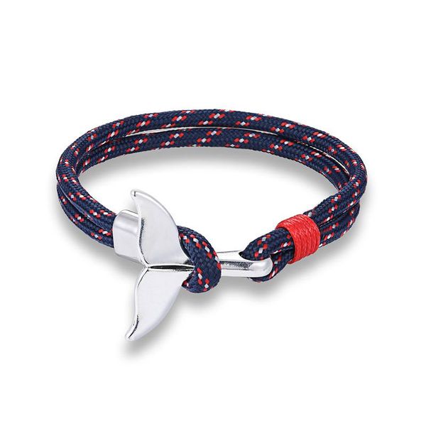 charm bracelets 2021 fashion whale tail men and woman chain 550 paracord bracelet jewelry male wrap anchor metal sport cm01, Golden;silver
charm bracelets 2021 fashion whale tail men and woman chain 550 paracord bracelet jewelry male wrap anchor metal sport cm01, Golden;silver