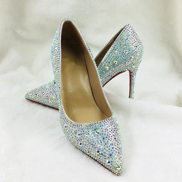 dress shoes 2021 spring wedding party season bling crystal pointy toe sweet elegant women thin high heels, Black
dress shoes 2021 spring wedding party season bling crystal pointy toe sweet elegant women thin high heels, Black