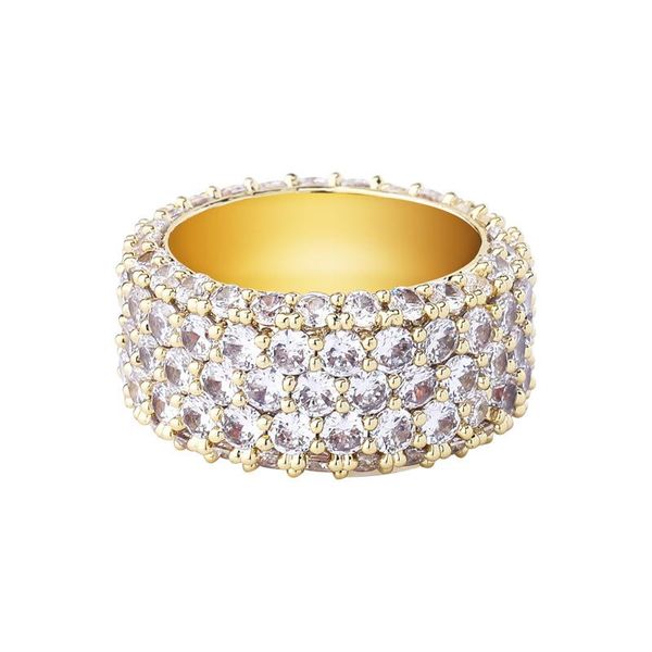 hip hop 3 rows cz ring full bling iced out wedding rings micro pave zircon for men women, Silver
hip hop 3 rows cz ring full bling iced out wedding rings micro pave zircon for men women, Silver