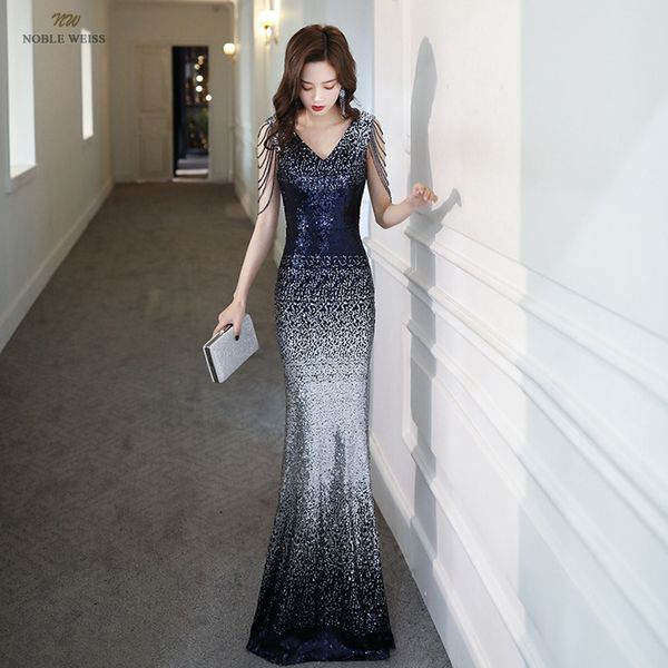evening dresses v-neck floor-length prom dress beading mermaid dress woman party night sequin gowns, Black
evening dresses v-neck floor-length prom dress beading mermaid dress woman party night sequin gowns, Black