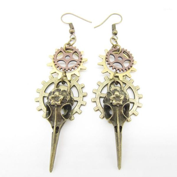 dangle & chandelier 2021 cykopv the original design phoenix head and multi gears old fashionable steampunk earring1, Silver
dangle & chandelier 2021 cykopv the original design phoenix head and multi gears old fashionable steampunk earring1, Silver