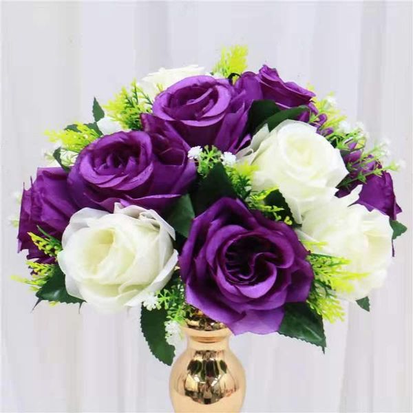 decorative flowers & wreaths 26cm artificial flower ball fabric plastic simulation centerpiece for wedding decor road lead table bouquet diy
decorative flowers & wreaths 26cm artificial flower ball fabric plastic simulation centerpiece for wedding decor road lead table bouquet diy