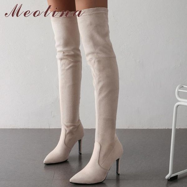 boots meotina over the knee boot women shoes thin super high heel pointed toe fashion ladies autumn winter white black 43
boots meotina over the knee boot women shoes thin super high heel pointed toe fashion ladies autumn winter white black 43