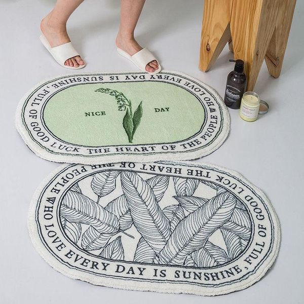 carpets oval style soft water absorption floor mat anti-slip bathroom door bath 40*60/50*80 home decor rug carpet tapis
carpets oval style soft water absorption floor mat anti-slip bathroom door bath 40*60/50*80 home decor rug carpet tapis