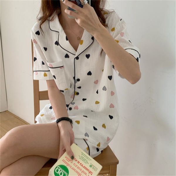women's sleepwear femme girls all match casual 2021 printed loose hearts home wear sweet comfortable pajamas sets xx4o, Black;red
women's sleepwear femme girls all match casual 2021 printed loose hearts home wear sweet comfortable pajamas sets xx4o, Black;red