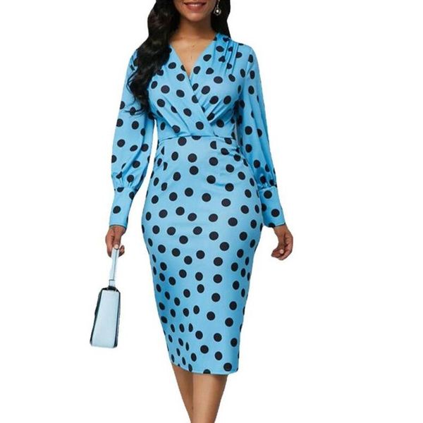 casual dresses autumn 2021 elegant v neck ruched polka dot blue long party dress women sleeve high waist office bodycon 2xl, Black;gray
casual dresses autumn 2021 elegant v neck ruched polka dot blue long party dress women sleeve high waist office bodycon 2xl, Black;gray