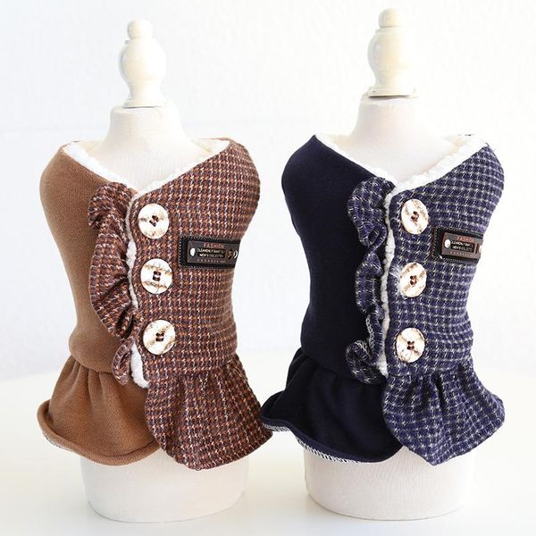 cat costumes buckle grid dog dress pajamas pet products warm cotton clothing for dogs cats coats teddy clothes chihuahua
cat costumes buckle grid dog dress pajamas pet products warm cotton clothing for dogs cats coats teddy clothes chihuahua