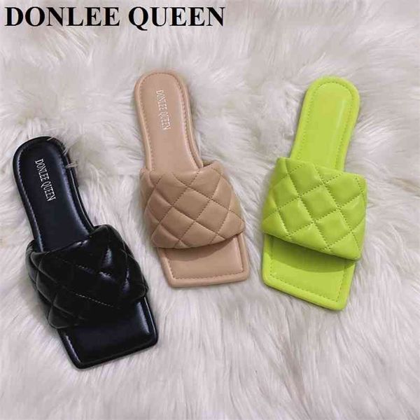 big size 35-41 slipper flat square toe slides beach flip flops fashion embroidery sandal gingham slipper apple green shoe 210619, Black
big size 35-41 slipper flat square toe slides beach flip flops fashion embroidery sandal gingham slipper apple green shoe 210619, Black