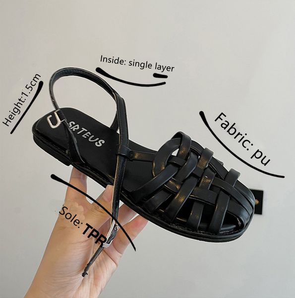 70% off wholesale flip-flops summer new women weaving hollow sandals fashion roman shoes soft comfortable flat beach slippers luxury designe, Black
70% off wholesale flip-flops summer new women weaving hollow sandals fashion roman shoes soft comfortable flat beach slippers luxury designe, Black