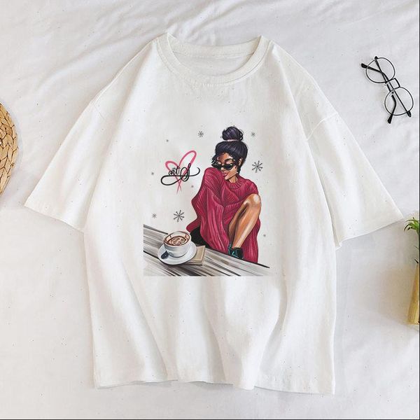 girl sitting in the car woman t shirt harajuku fashion graphic t shirt cartoon korean style female t shirt, White
girl sitting in the car woman t shirt harajuku fashion graphic t shirt cartoon korean style female t shirt, White