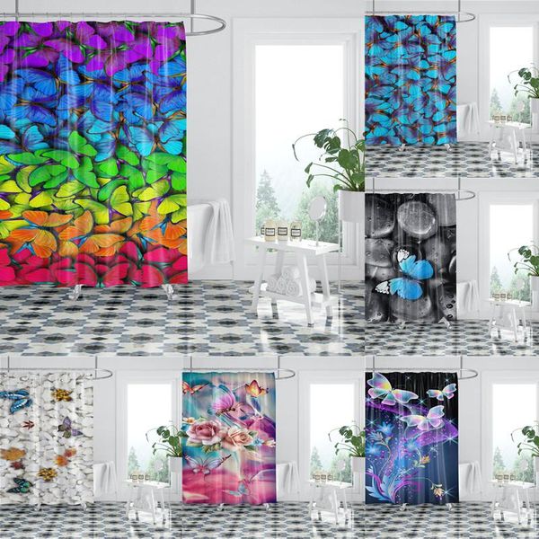 shower curtains butterfly pattern curtain waterproof home bathroom decor hanging with 12 hooks 3d blackout for
shower curtains butterfly pattern curtain waterproof home bathroom decor hanging with 12 hooks 3d blackout for