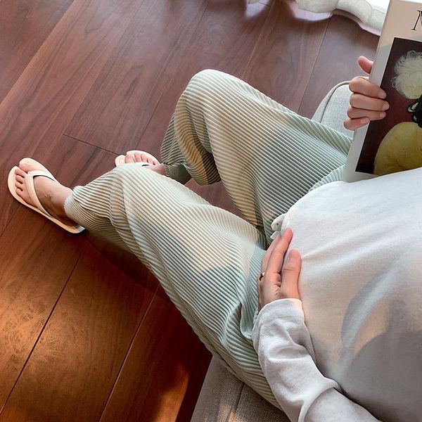 maternity bottoms 8017 9/10 spring summer plus size loose pleated chiffon pants wide leg casual belly for pregnant women pregnancy, White
maternity bottoms 8017 9/10 spring summer plus size loose pleated chiffon pants wide leg casual belly for pregnant women pregnancy, White
