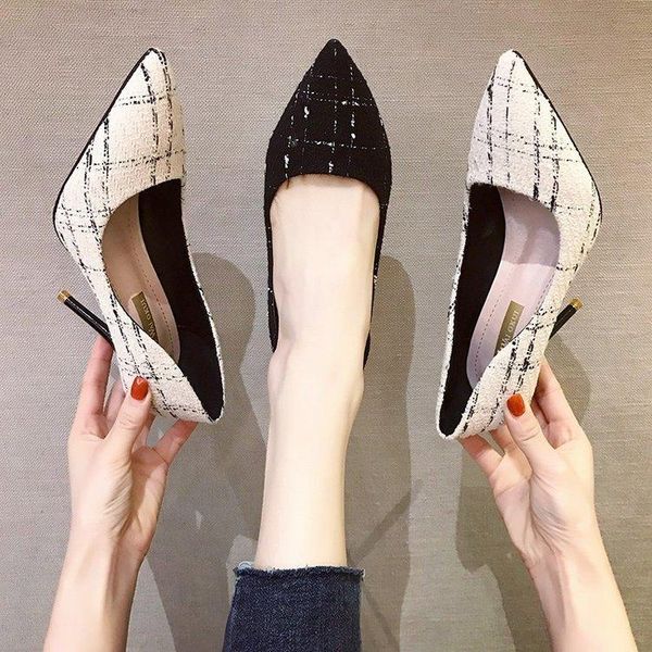 dress shoes high heels pointed toe woman office ladies footwear 2021 pumps slip on all-match sandals shallow mouth, Black
dress shoes high heels pointed toe woman office ladies footwear 2021 pumps slip on all-match sandals shallow mouth, Black