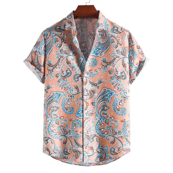 men's casual shirts fashion floral shirt summer printed short sleeve blouse harajuku hawaiian beach tee chemises homme, White;black
men's casual shirts fashion floral shirt summer printed short sleeve blouse harajuku hawaiian beach tee chemises homme, White;black