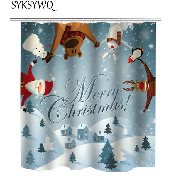 shower curtains christmas decorations for home curtain santa claus snowman deer bear cortina ducha navidad fabric
shower curtains christmas decorations for home curtain santa claus snowman deer bear cortina ducha navidad fabric