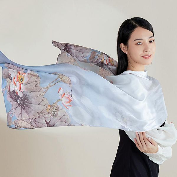 scarves 100% silk long scarf for women print luxury headscarf natural shawls floral neckscarf hangzhou pure real foulard femme, Blue;gray
scarves 100% silk long scarf for women print luxury headscarf natural shawls floral neckscarf hangzhou pure real foulard femme, Blue;gray