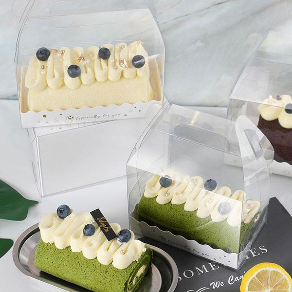 gift wrap 10pcs portable plastic cake box chocolate swiss towel roll pastry packaging birthday wedding party dessert wrapper
gift wrap 10pcs portable plastic cake box chocolate swiss towel roll pastry packaging birthday wedding party dessert wrapper