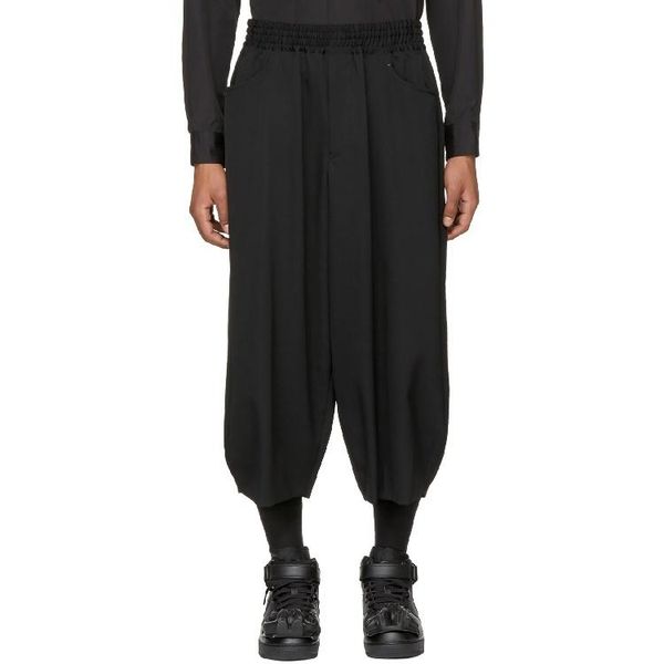 men's pants clothing gd hair stylist fashion catwalk street loose one-piece garment jumpsuits plus size costumes, Black
men's pants clothing gd hair stylist fashion catwalk street loose one-piece garment jumpsuits plus size costumes, Black