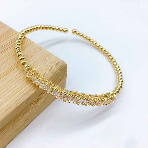 bangle 2021 fashion adjustable temperament zircon bilezik cuff open bracelet women's jewelry gifts mujer pulseras, Black
bangle 2021 fashion adjustable temperament zircon bilezik cuff open bracelet women's jewelry gifts mujer pulseras, Black