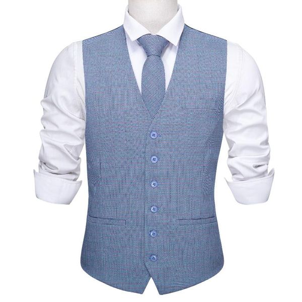men's vests blue mens suit collar tweed vest tie set fashion slim fit thin men waistcoat business man barry.wang male leisure suits, Black;white
men's vests blue mens suit collar tweed vest tie set fashion slim fit thin men waistcoat business man barry.wang male leisure suits, Black;white