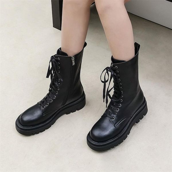 boots 2021 motorcycle women shoes real leather platform high heel mid-calf zip lace up block heels short lady 40, Black
boots 2021 motorcycle women shoes real leather platform high heel mid-calf zip lace up block heels short lady 40, Black