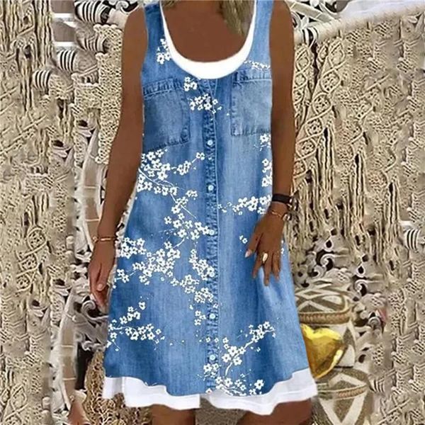 casual dresses vintage a-line dress women summer square collar sleeveless mini loose, Black;gray
casual dresses vintage a-line dress women summer square collar sleeveless mini loose, Black;gray