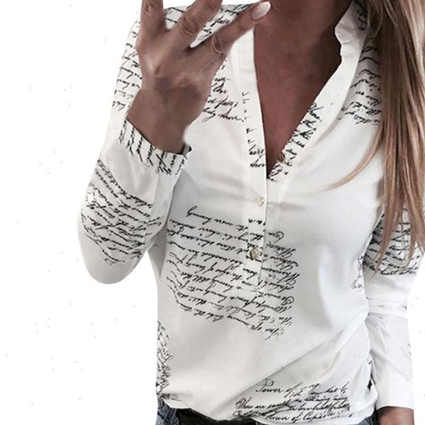 sagace womens and blouses 2021 women v neck letters printing button long sleeve shirt blouse womens shirt, White
sagace womens and blouses 2021 women v neck letters printing button long sleeve shirt blouse womens shirt, White
