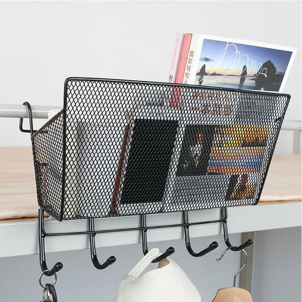 hooks & rails bathroom wall hanging basket office organize holder student dormitory upper bunk bedside storage racks
hooks & rails bathroom wall hanging basket office organize holder student dormitory upper bunk bedside storage racks
