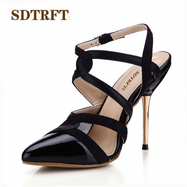 sdtrft summer stilettos 11cm thin heels slingbacks shoes woman buckle sm sandalias mujer brautschuhe pumps us4- 11 12, Black
sdtrft summer stilettos 11cm thin heels slingbacks shoes woman buckle sm sandalias mujer brautschuhe pumps us4- 11 12, Black