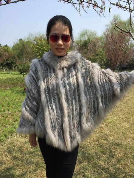women's fur & faux mlhxfur knitted real poncho with hood raccoon shawl wrap striped outwear coat hoodie custom, Black
women's fur & faux mlhxfur knitted real poncho with hood raccoon shawl wrap striped outwear coat hoodie custom, Black