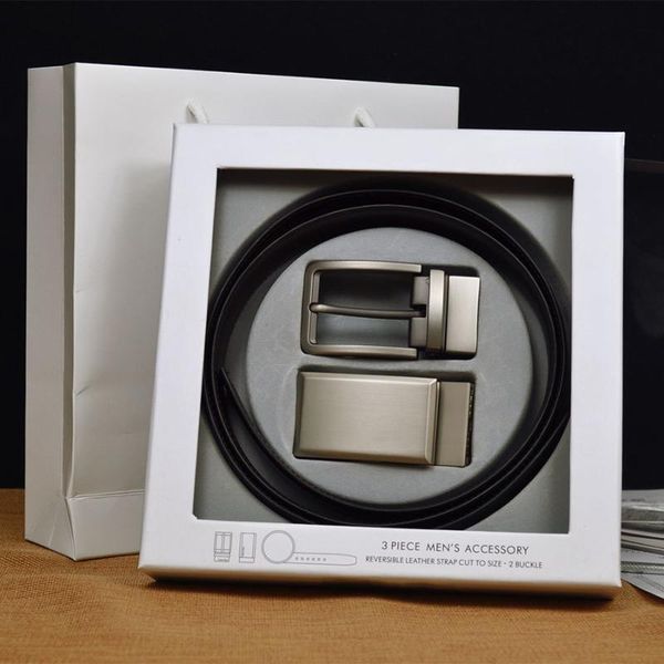 belts foreign trade original single high-grade belt double buckle boxed with rotary smooth pin layer kraft, Black;brown
belts foreign trade original single high-grade belt double buckle boxed with rotary smooth pin layer kraft, Black;brown