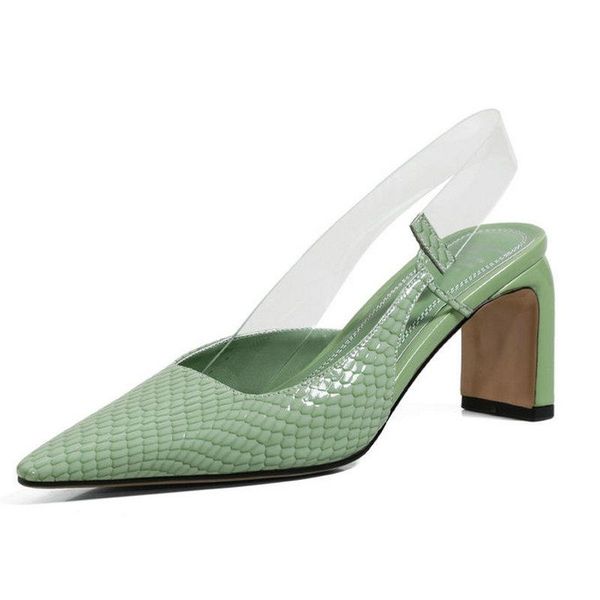 dress shoes black green woman heels fashion back strap high hels pumps for women genuine leather wedding party
dress shoes black green woman heels fashion back strap high hels pumps for women genuine leather wedding party
