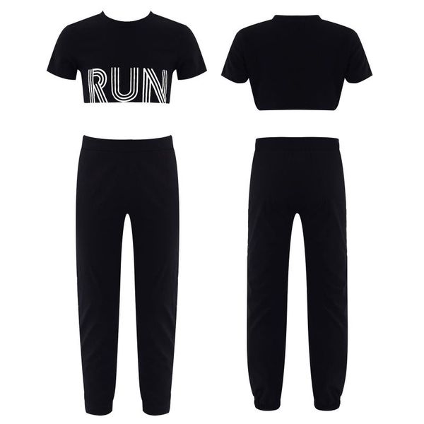 clothing sets kids girls sports tracksuit dancewear outfits letters print crop t-shirt and pants set for running gymnastics workout, White
clothing sets kids girls sports tracksuit dancewear outfits letters print crop t-shirt and pants set for running gymnastics workout, White