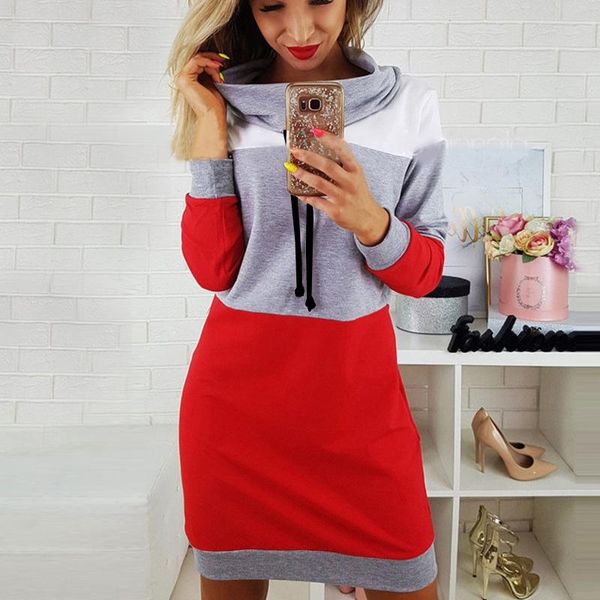 casual dresses women fashion dress warm soft full scarf collared hoodies long sleeve ladies bodycons short mini sundress, Black;gray
casual dresses women fashion dress warm soft full scarf collared hoodies long sleeve ladies bodycons short mini sundress, Black;gray