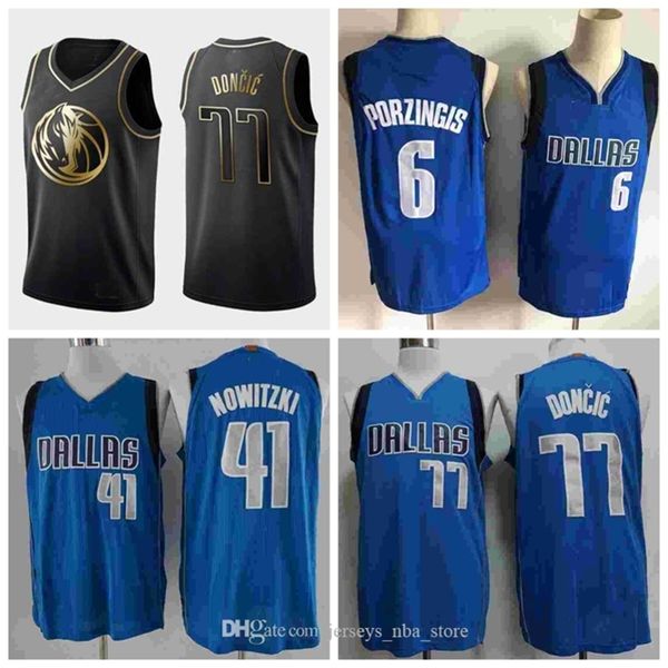2020 new dallass maverickss kristaps porzingis 6 dirk nowitzki 41 cith edition luka doncic 77 size s- basketball jerseys stitched shirts, Black
2020 new dallass maverickss kristaps porzingis 6 dirk nowitzki 41 cith edition luka doncic 77 size s- basketball jerseys stitched shirts, Black