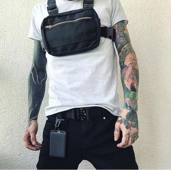 small hip hop streetwear vest military chest bag for men functional waist packs adjustable pockets waistcoat fashion chest rig
small hip hop streetwear vest military chest bag for men functional waist packs adjustable pockets waistcoat fashion chest rig