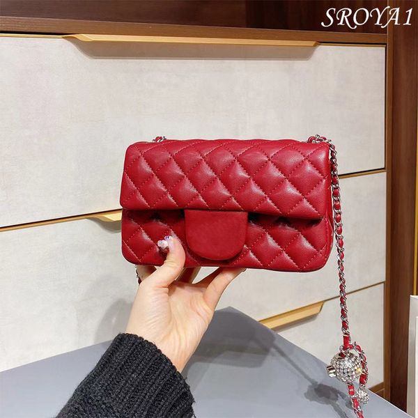 2021 fashion women's bag new all-match square fat children's bag rhombic golden ball luxury chain shoulder messenger bag
2021 fashion women's bag new all-match square fat children's bag rhombic golden ball luxury chain shoulder messenger bag